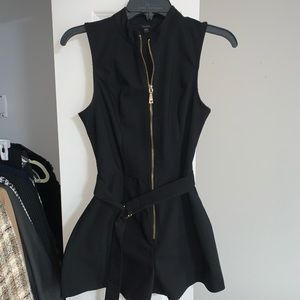 Black Guess Romper